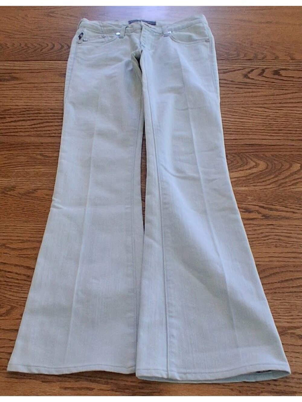 Rock & Republic Women's Duncan Stretch Flare Jeans Size 25 Light Blue